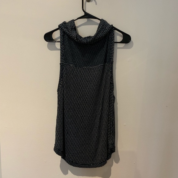 We the Free navy cowl neck tank - Picture 2 of 3